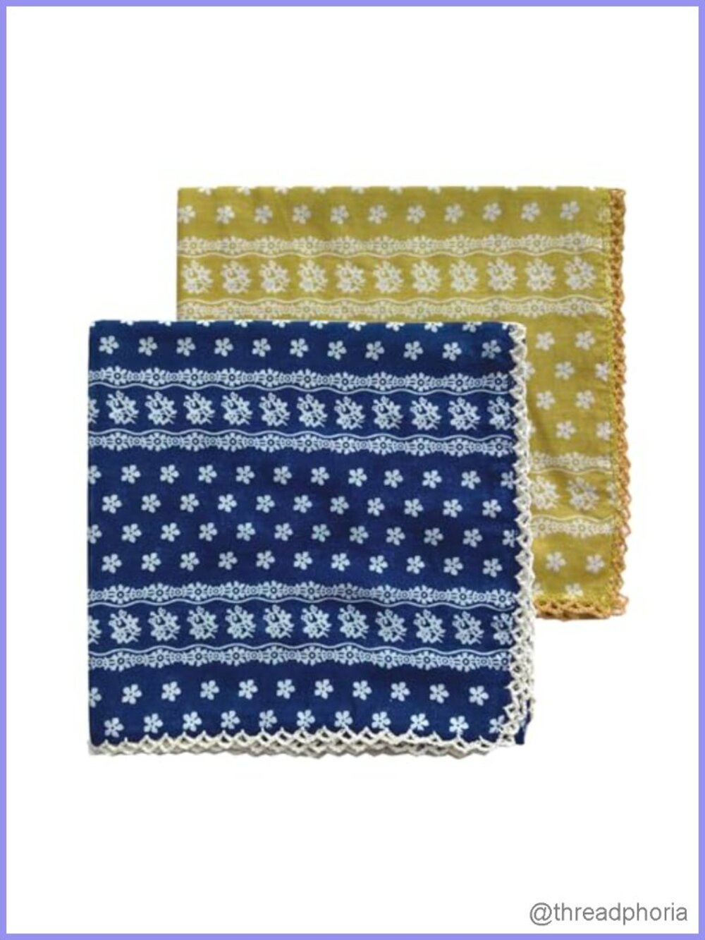 2 Pack Cotton Bandana Headband Head Wrap Hair Neck Scarf 28x28 inch